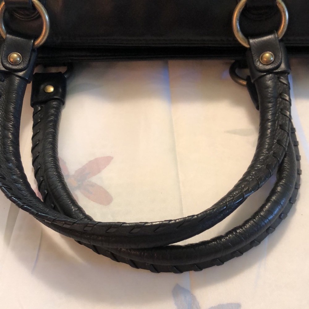 Michael Kors Womens Leather Studded Shoulder Handbag 17”x10”, 9” drop - Picture 8 of 14